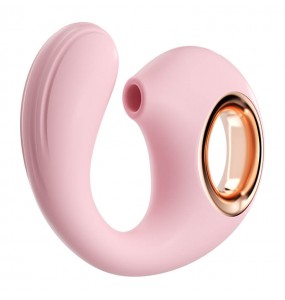 MizzZee - Dolphin Suction Vibrator (Chargeable - Pink)